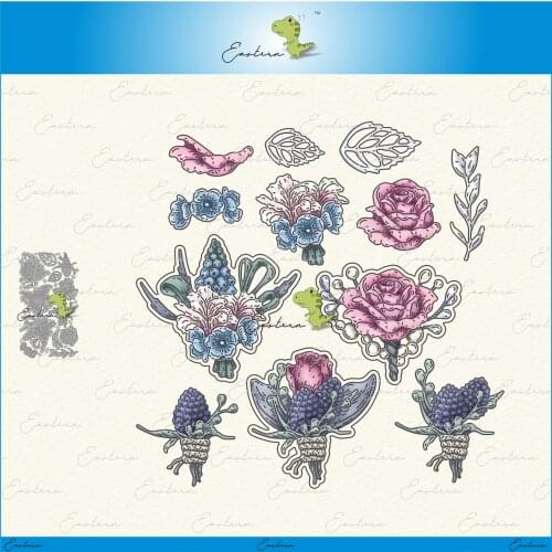 Celebration flowers Cutting Dies new 2020 Metal mould dies Scrapbooking Paper Making Craft die Matching color paper dies cuts