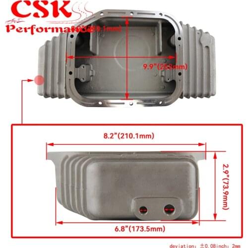 Pro Oil Sump Oil Pan Aluminum Oil Pan Fits For Nissan S13 S14 S15 Silvia SR20DET 200SX 180SX