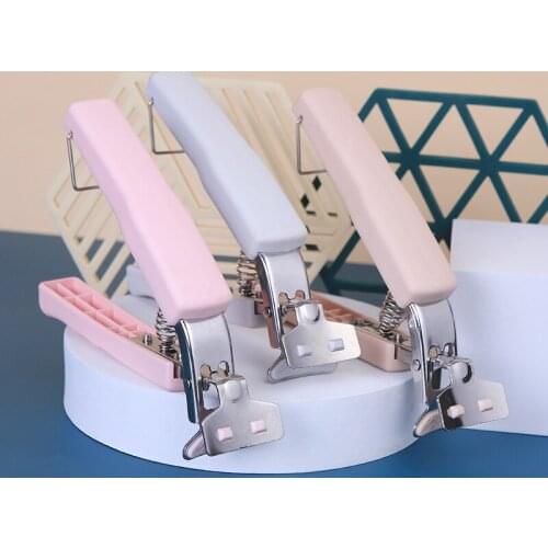 Stainless steel clip Silicone anti-scald clip non-slip tray tray kitchen gadgets bowl tray tray