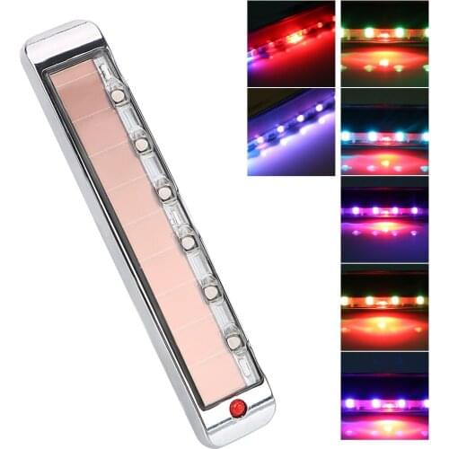 LEEPEE Anti Collision Car-styling Auto Atmosphere Light Car Door Lights Solar LED Flashing Lamp LED Warning Lamp Motion Control