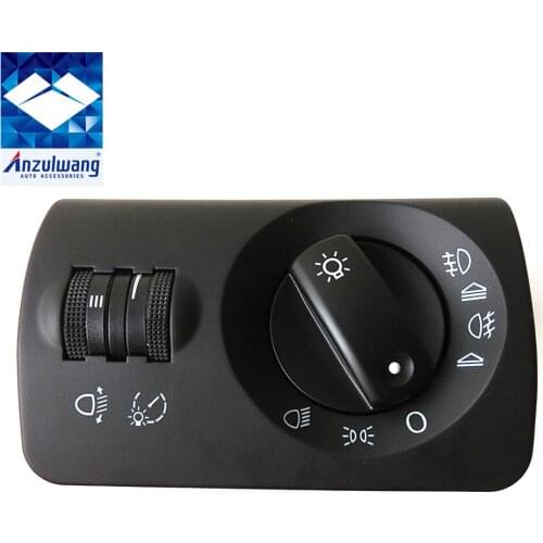 4B1941531F Car Headlight Fog Light Switch Control Auto Leveling Black Facelift For Audi A6 4B C5 4B1 941 531F