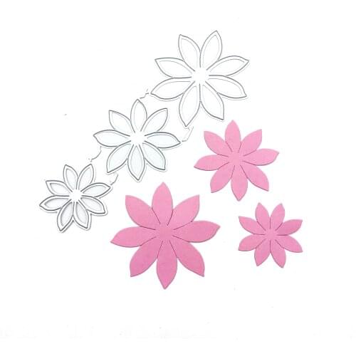 Julyarts Flowers Scrapbooking Cutting Dies Crafts Stencil For DIY Scrapbooking Album Cards Crafts Embossing Dies