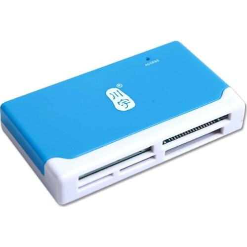 Multi-function card reader to read TF MS CF M2 XD microSD card