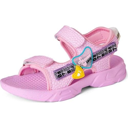 2021 Cool Summer Children Slippers Kid Girls Cute Beach Sandals Slippers Flip Flops Shoes Flower Flats Platform Heels Shoes