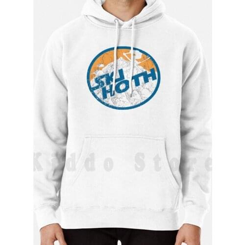 Untitled hoodie long sleeve Ski Hoth Hoth Wampa Tauntaun Ski Ski Patrol The Empires Back Ski Team