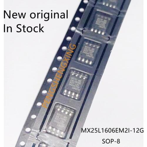 10PCS/LOT MX25L1606EM2I-12G MX25L1606E MX25L1606 SOP8 New original spot hot sale