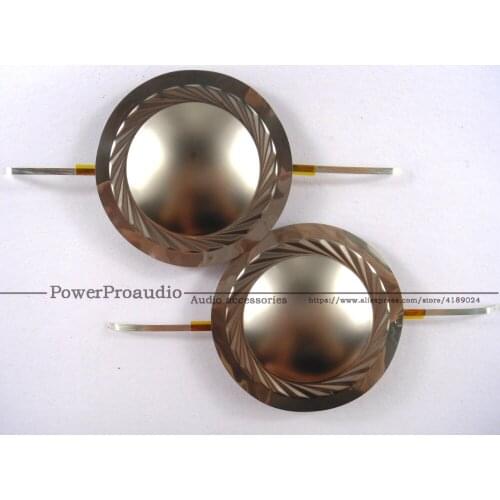 2 pieces / lot ID: 37.5mm High quality Titanium alloy diaphragm 8 ohm tweeters speaker voice coil
