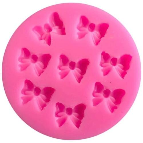 Aouke Bow Tie Liquid Silicone Mould DIY Cake Baking Decorative Handmade Accessories Cow Tie Modeling Silicone Mould