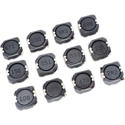 Free shipping 10PCS SMD power inductors CDRH104R CD104R 10*10*4MM 2.2/4.7/6.8/10/15/22/47/68UH