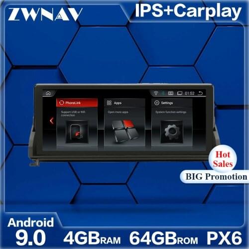 4+64G Android 9.0 Car Multimedia Player For BMW Z4 E89 2009 2010-2018 CIC car GPS Navi Radio navi stereo Touch screen head unit