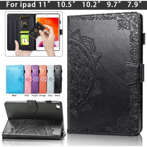 Case For iPad AIR 3 2 1 Pro 10.5 2019 7th 10.2 inch Case Funda for iPad 2018 6th 2017 9.7 / Mini 1 2 3 4 5 Capa Case Auto Sleep