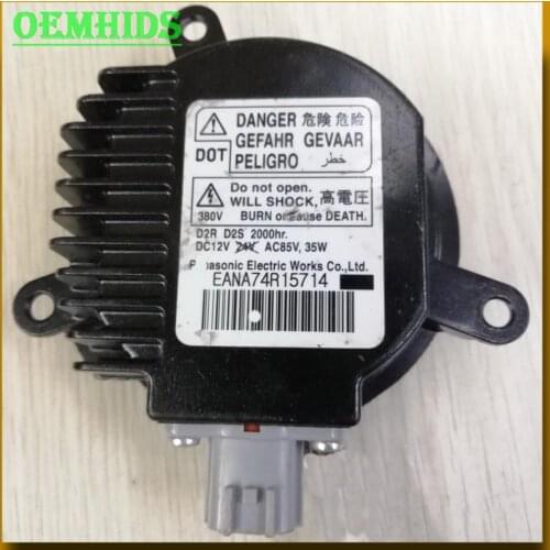 D2S D2R ballast 1pieces Used original OEMHIDS xenon headlight control unit Matsu-shita Gen6 HID Module D2S lighter EANA