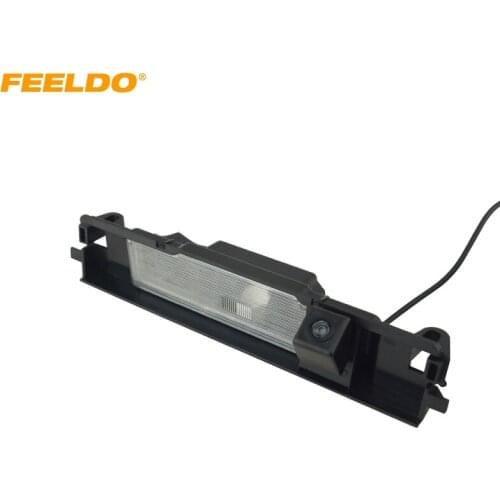 FEELDO 1PC Car Rear View Camera HD Backup Parking Camera For Toyota Yaris/Belta XP90 (05~13) Hatchback 5-door #FD4210