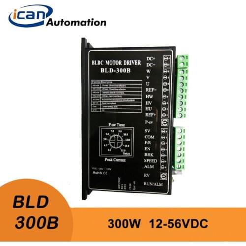 ICAN BLD-300B 12-56VDC 48V 56V 20000RPM 300W BLDC Motor Controller