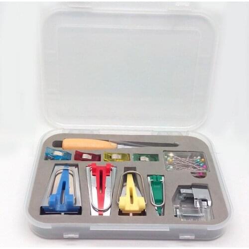 Tape Maker Machine Tools Binding Sew Multifunctional Sewing Bias Tape Maker Set DIY Patchwork Quilting Tool