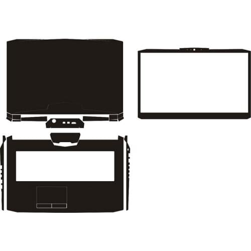 Special Carbon fiber Vinyl Skin Stickers Cover guard For Sager NP9172 (Clevo P775DM3 P775DM3-G P775DM1 P775DM) 17.3"