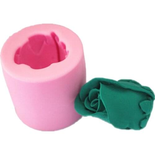 New arrived 3D big rose soap mold cooking tools fondant DIY cake silicone moulds chocolate baking decoration candy Resin craft