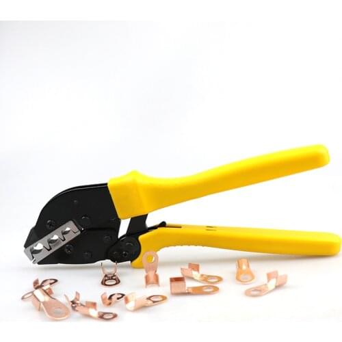 3-10A 10-30A 20-60A 20-100A Crimping Pliers Self-Adjusting OT Open Nose Copper Terminal 4-10mm² 6-25mm² Crimper Tool Crimp Plier