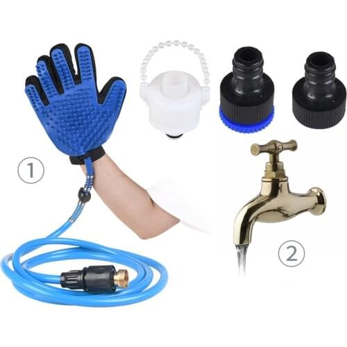 Pet Dog Bathing Sprayer Massager Shower Head Handheld Puppy Grooming Washing Cleaning Pets Bath Brush Tool Pet Supplies