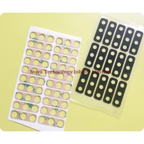 Wyieno 2Pcs/Lot for Samsung A7 Camera Glass Lens For Galaxy A7 2018 Back Rear Camera Glass Lens with Glue Replacement Tracking