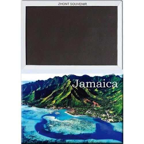 Jamaica Islands 22573 gifts for friends Landscape Magnetic refrigerator Travel souvenirs