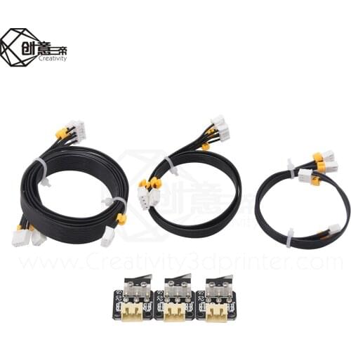 3D printer parts X / Y / Z axis limit switch 3Pin N / O N / C limit switch mechanical switch module Ender-3/Ender-3pro