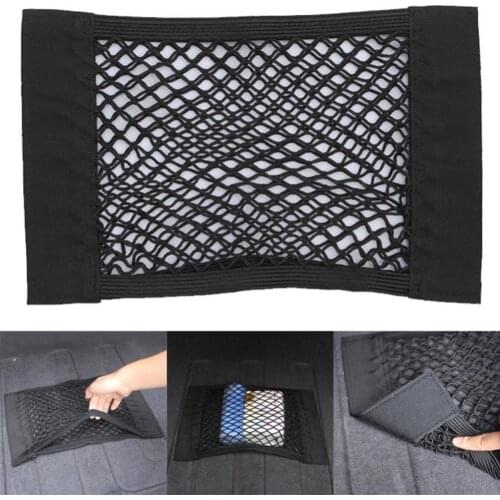 1PCS Car Styling Car Trunk Box Storage Bag Mesh Net Bag Holder Pocket Organizer Auto Interior car Accessories Stowing Tidying
