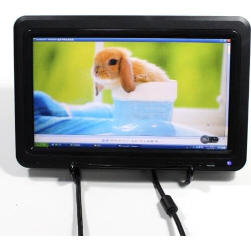 10.1" USB Multi-media Player TFT lcd HD MI VGA AV RF PAL 1366x768 lcd monitor