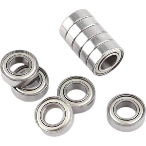 10PC Chrome Steel MR115ZZ 5x11x4mm Mini Ball Bearing
