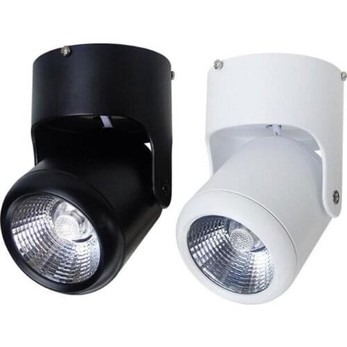 10W 20W Surface Mounted LED Track Lamp White Light Universal Ceiling-mounted Luminaire Wall Spot Lighting 10pcs