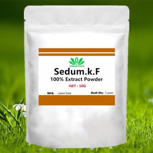 50-1000g Pure Sedum.k.F Extract Powder,Heart nourishing vegetable extract,sedation,depressurization,coronary artery expansion