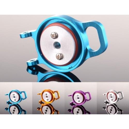 Aluminum Fuel Tank Cover 102059 122059 Upgrade Parts For 1/10 RC Car HSP Redcat Himoto