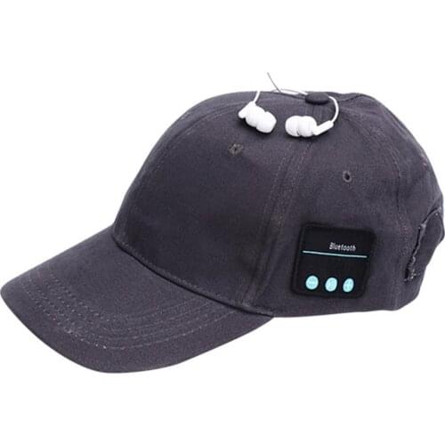 Anti-UV Summer Baseball Cap Bluetooth Headphones Sun Hat Smart Wireless Headset Men Women Hip Hop Dad for Mesh Hat Trucker Hat