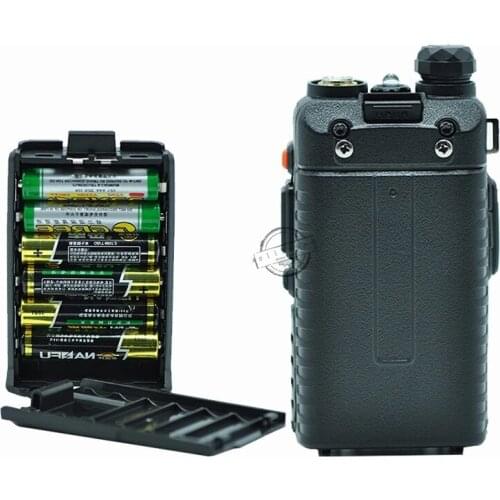 For BAOFENG UV-5R battery case Black 31.5 x 80 mm New 6X AAA Extended Battery Case Box For BAOFENG UV-5R 5RA 5RB 5RC 5RD 5RE
