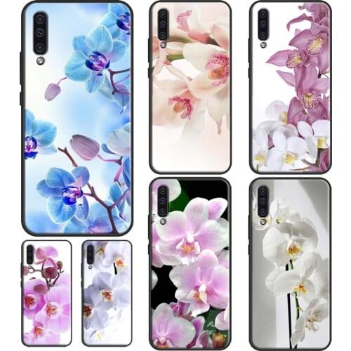 Orchid Flowers Colorful Case For Samsung A32 A52 A72 A12 A42 A21S A20e A11 A31 A41 A51 A71 A10 A50 A70 A20S A02S