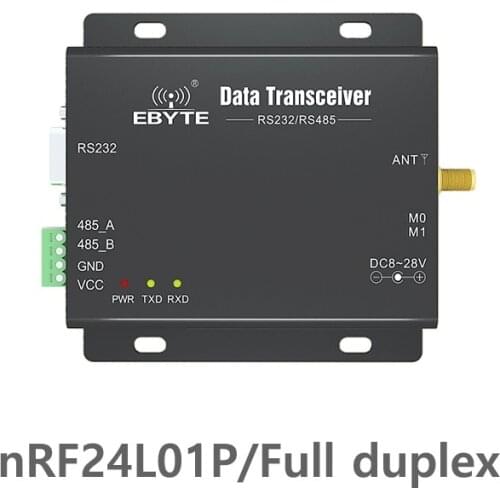 E34-DTU-2G4D20 Full Duplex RS232 RS485 nRF24L01P 2.4Ghz 100mW IoT uhf Wireless Transceiver Transmitter Receiver rf Module