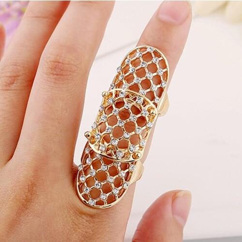 MENGLINA Rings With Crystals