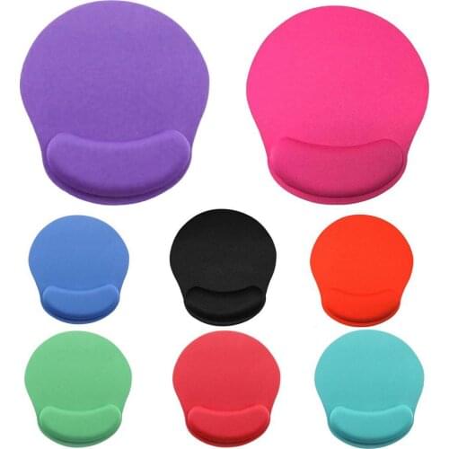 N802 4mm Thickness Soft Mouse Pad Mat Gaming Mouse Pad Cushion with Wrist Rest Mouse Mat Keyboard Pad Mat Computer Accessories