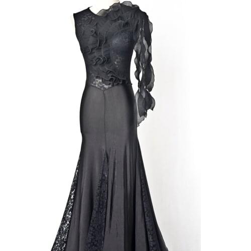 Newest !! Ballroom waltz modern dance dress dance competition standard ballroom dancing clothes W21007