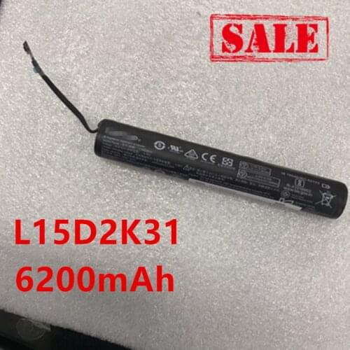 NEW 6200mAh 23.2WH L15D2K31 Tablet Battery for LENOVO YOGA 3-850M Yt3-850F YT3-850 YT3-850M YT3-850L L15C2K31