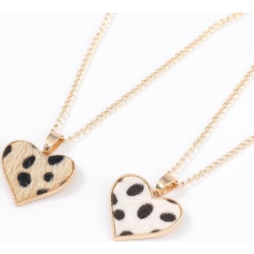 Pauli Manfi Fashion Metal Heart Pendant Necklace Girl Creative Pop Double Sweater Chain Party Jewelry Accessories
