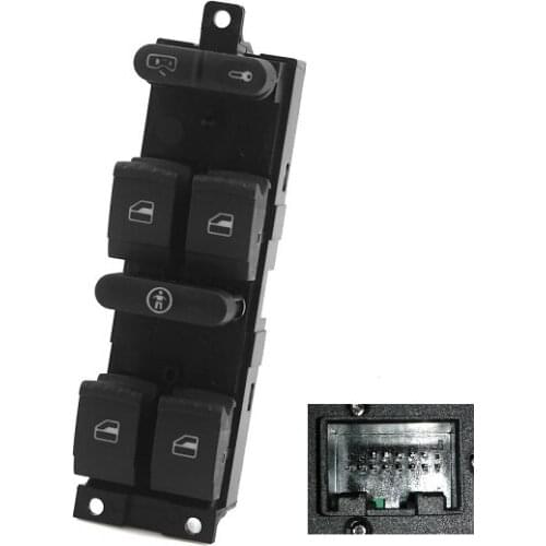 Window Switch FOR SHARAN ALHAMBRA DRIVER SIDE 4 BUTTON 00 06
