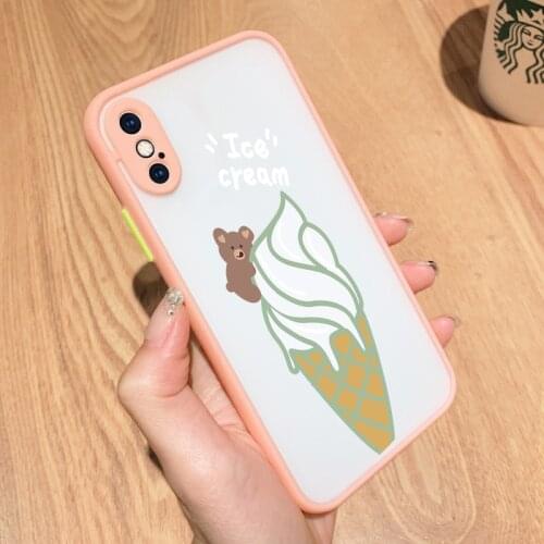 Mix Color Cartoons style Case for iphone 11Pro Max X XS MAX XR 6 7 8 Top-end Mobile Cell Phone Case Liquid silicone Cover