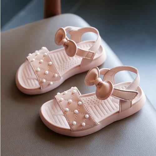2021 summer new childrens sandals baby toddler shoes girls beach shoes soft bottom non-slip boys sports sandals leisure 21-30