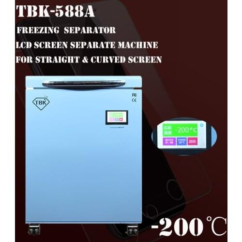 -200C TBK-588A LCD Touch Screen Separator Freezing Instruments Frozen Separating machine For iphone for samsung edge S10 S10