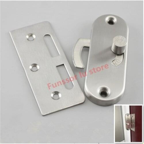 304 stainless steel sliding door hook lock,For Aluminum alloy Wooden doors,Single-sided lock,Surface mounting,Hardware Locks