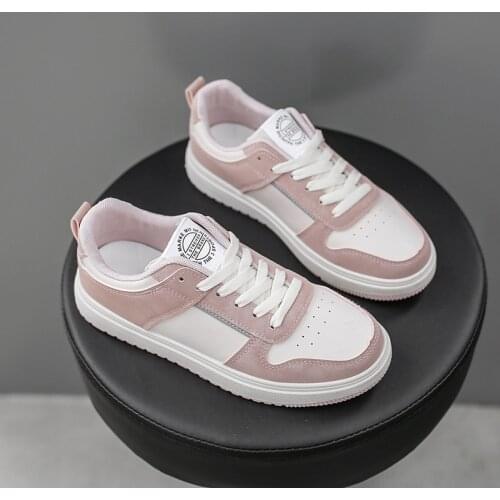 Womens Shoes 2021Spring New Fashion Board Shoes Flat Students Korean Version of All-Match Sports Casual Shoes Shoes for Women