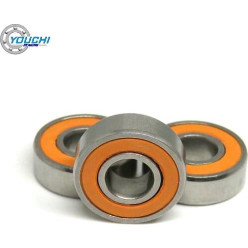 5Pcs 6x15x5mm S696 2RS Ceramic Bering S696 696 RS S696C 696 6*15*5 Micro Stainless Steel Hybrid Ball Bearings For Industry Motor