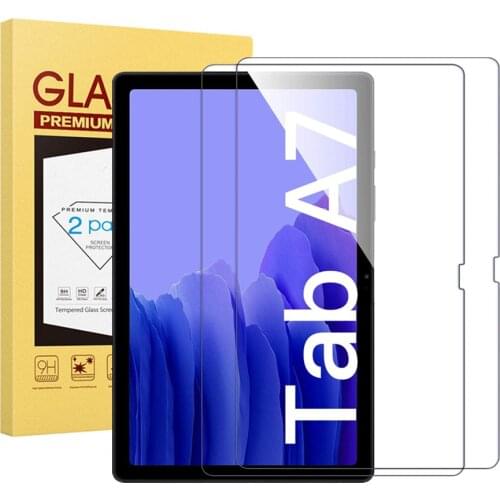 9H Premium Tempered Glass for Samsung Galaxy Tab A7 10.4 2020 Tablet T500 SM-T507 SM-T505 Screen Protector 2 Pieces