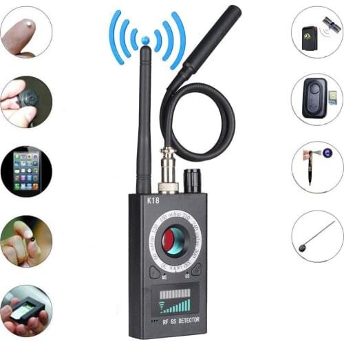 Anti Spy Wireless RF Signal Detector Bug GSM GPS Tracker Camera Eavesdropping Device Military Professional Version